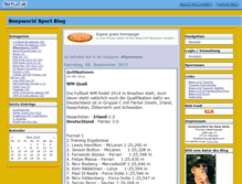 Tablet Screenshot of beepworld-sport.beeplog.de