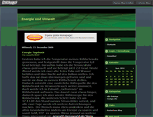 Tablet Screenshot of energie.beeplog.de