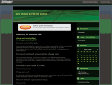 Tablet Screenshot of buypercocetonline.beeplog.de