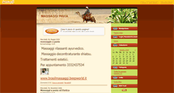 Desktop Screenshot of massaggi.beeplog.it