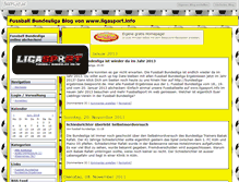 Tablet Screenshot of fussball-bundesliga.beeplog.de