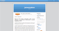 Desktop Screenshot of jamesmabon.beeplog.it