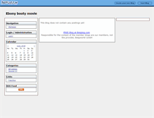 Tablet Screenshot of ebonybooty.beeplog.de