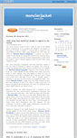 Mobile Screenshot of monclerjacket.beeplog.de