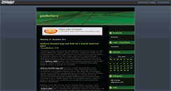 Desktop Screenshot of goodburberry.beeplog.de