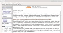 Desktop Screenshot of casinospiele.beeplog.de