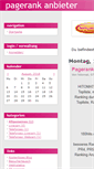 Mobile Screenshot of pagerank.beeplog.de