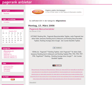 Tablet Screenshot of pagerank.beeplog.de