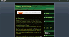 Desktop Screenshot of moncler-online.beeplog.de
