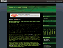 Tablet Screenshot of moncler-online.beeplog.de