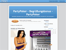 Tablet Screenshot of partypoker.beeplog.de