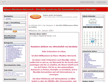 Tablet Screenshot of marocmuslimanetzwerk.beeplog.de