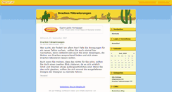 Desktop Screenshot of drachen-taetowierungen.beeplog.de