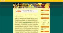 Desktop Screenshot of internetmarketingstrategies53.beeplog.it