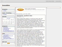 Tablet Screenshot of immobilien.beeplog.de