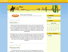 Tablet Screenshot of meligoeswestern.beeplog.de