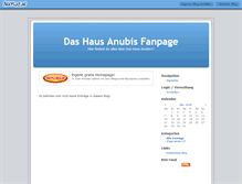Tablet Screenshot of dashausanbis1997.beeplog.de