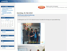 Tablet Screenshot of faszination-wassergarten.beeplog.de