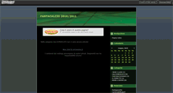 Desktop Screenshot of fanta2011.beeplog.it